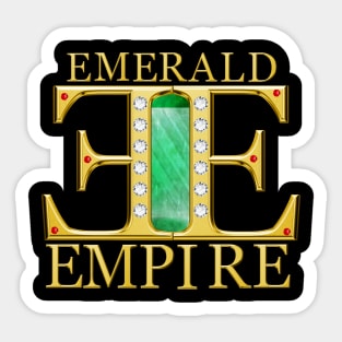 Emerald Empire : The Gold Standard Sticker